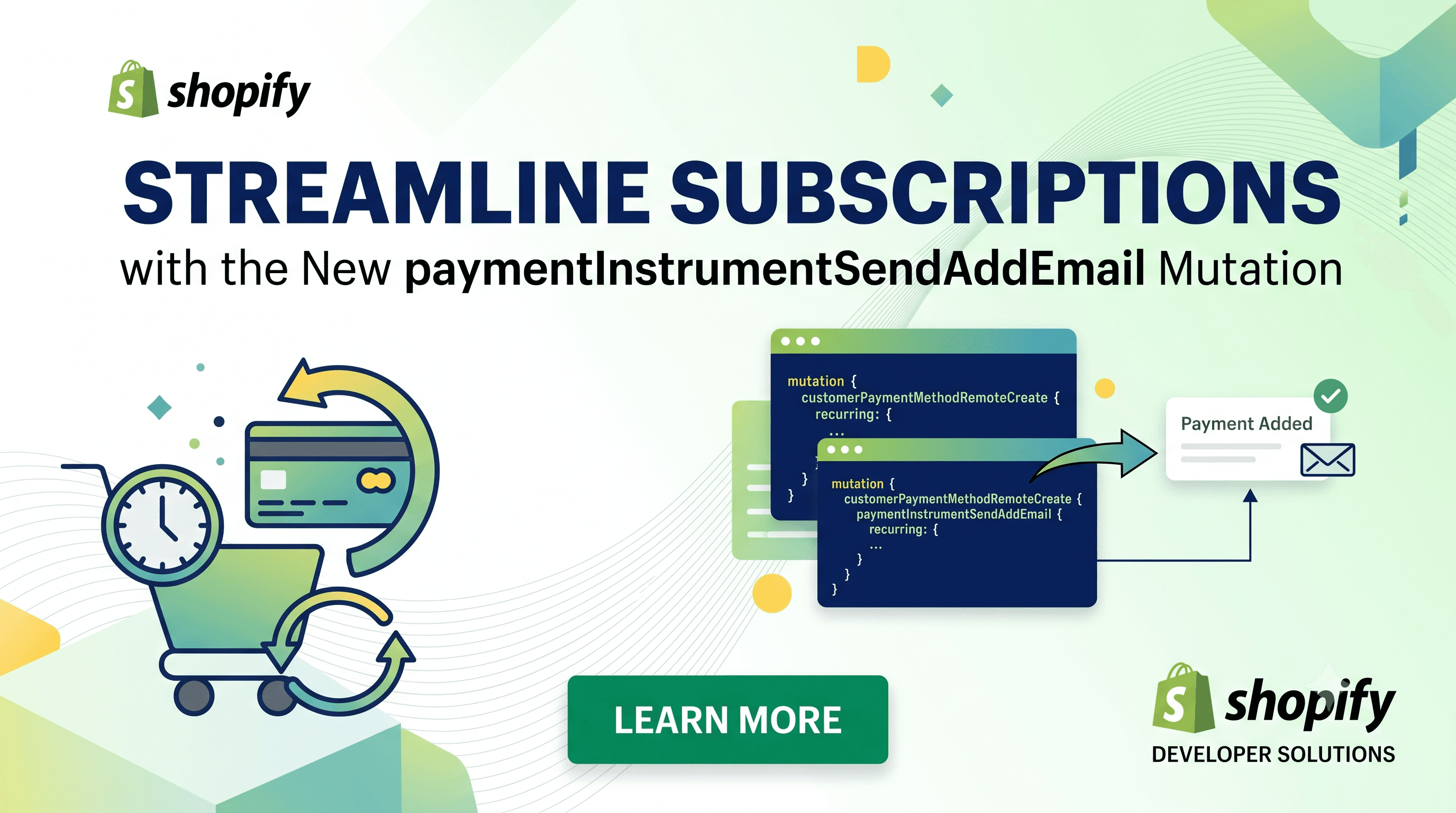 Streamline Subscriptions with the New paymentInstrumentSendAddEmail Mutation