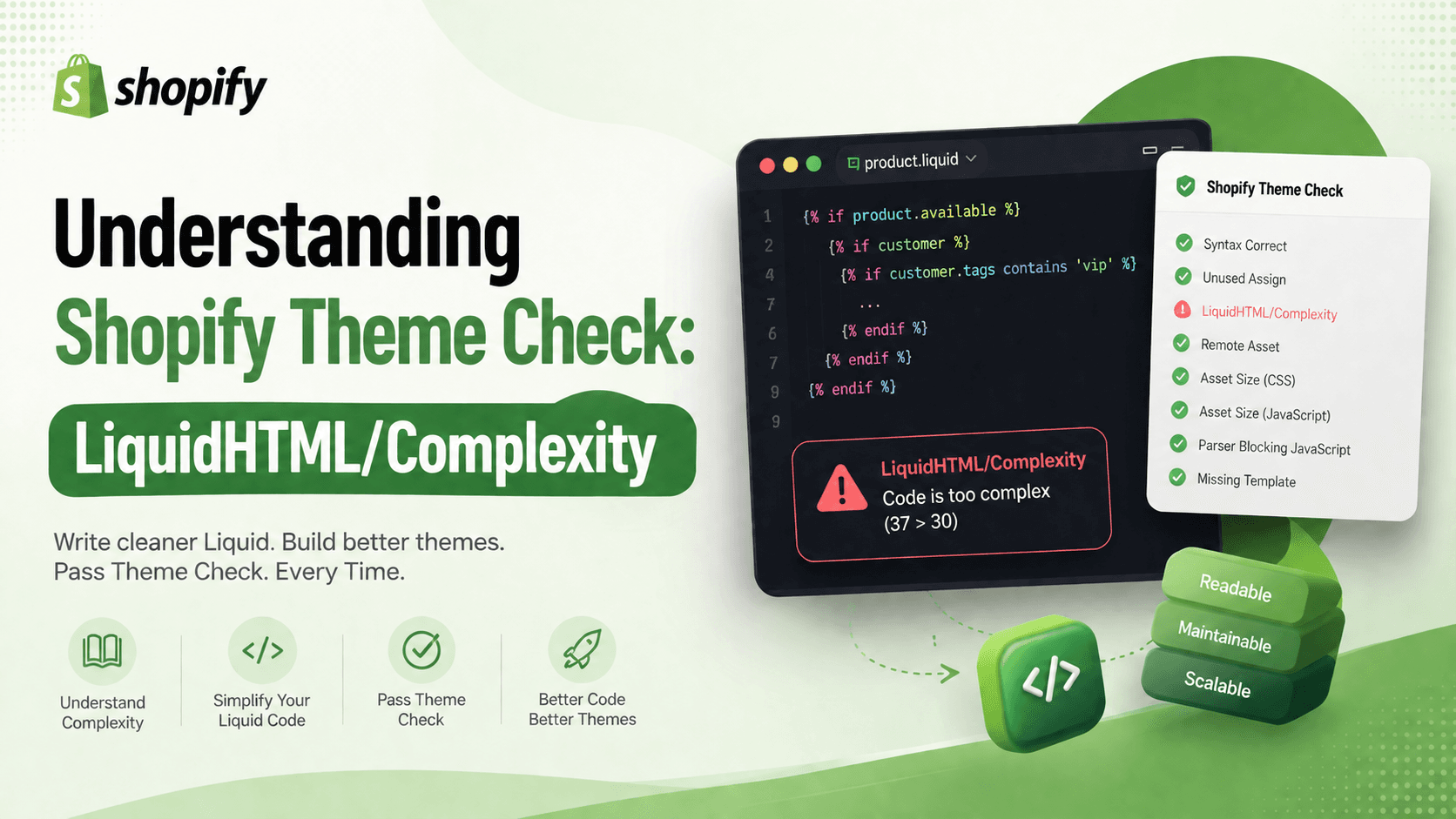 Understanding Shopify Theme Check: LiquidHTML/Complexity