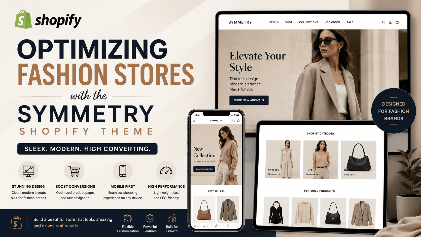 Optimizing Fashion Stores with the Symmetry Shopify Theme