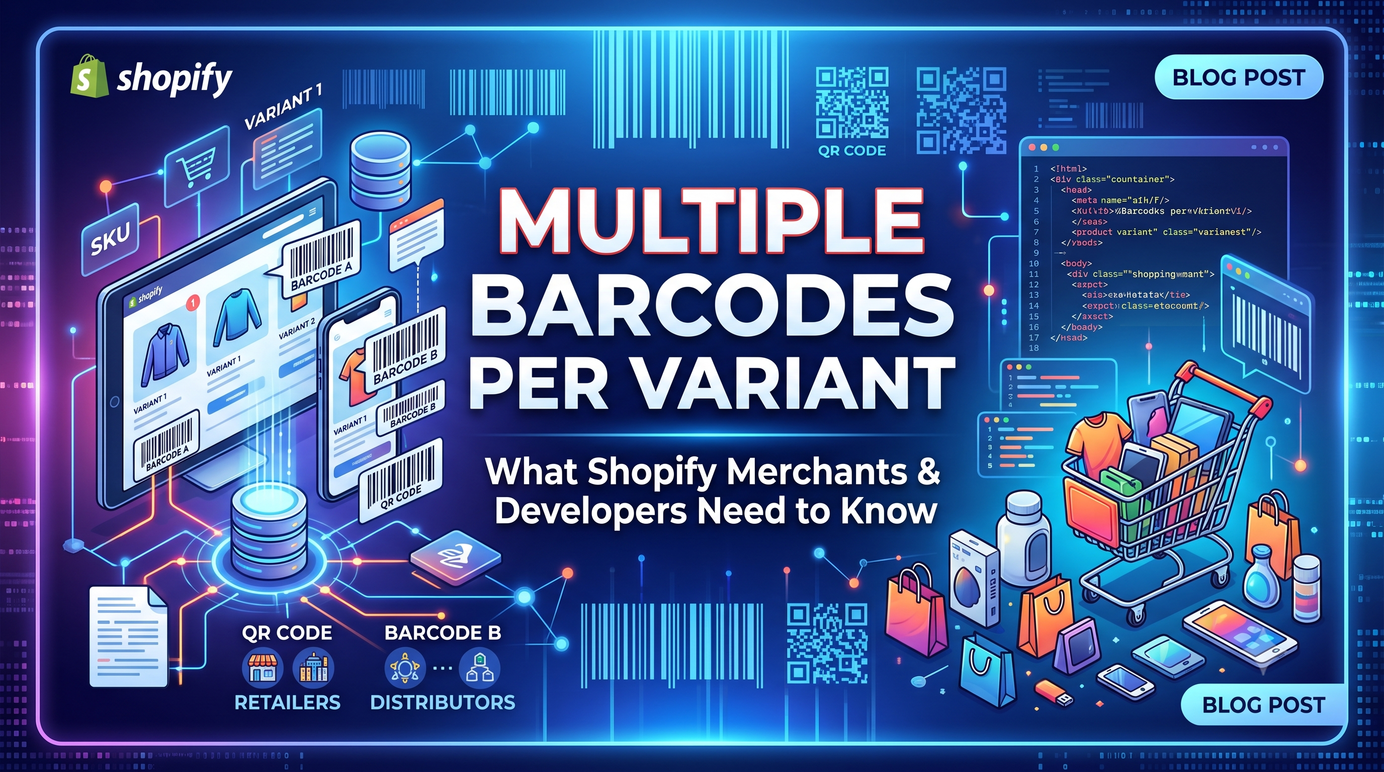 Multiple Barcodes per Variant: What Shopify Merchants and Developers Need to Know