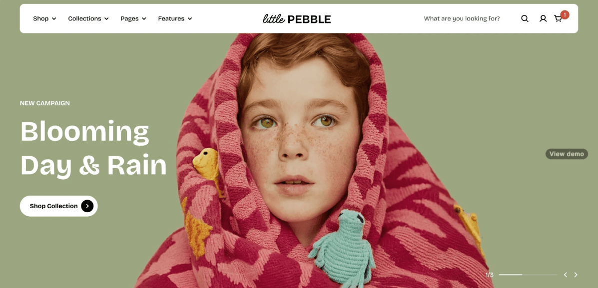 Shopify Theme Review: Pebble - Elevating Brand Storytelling with Fluid Motion